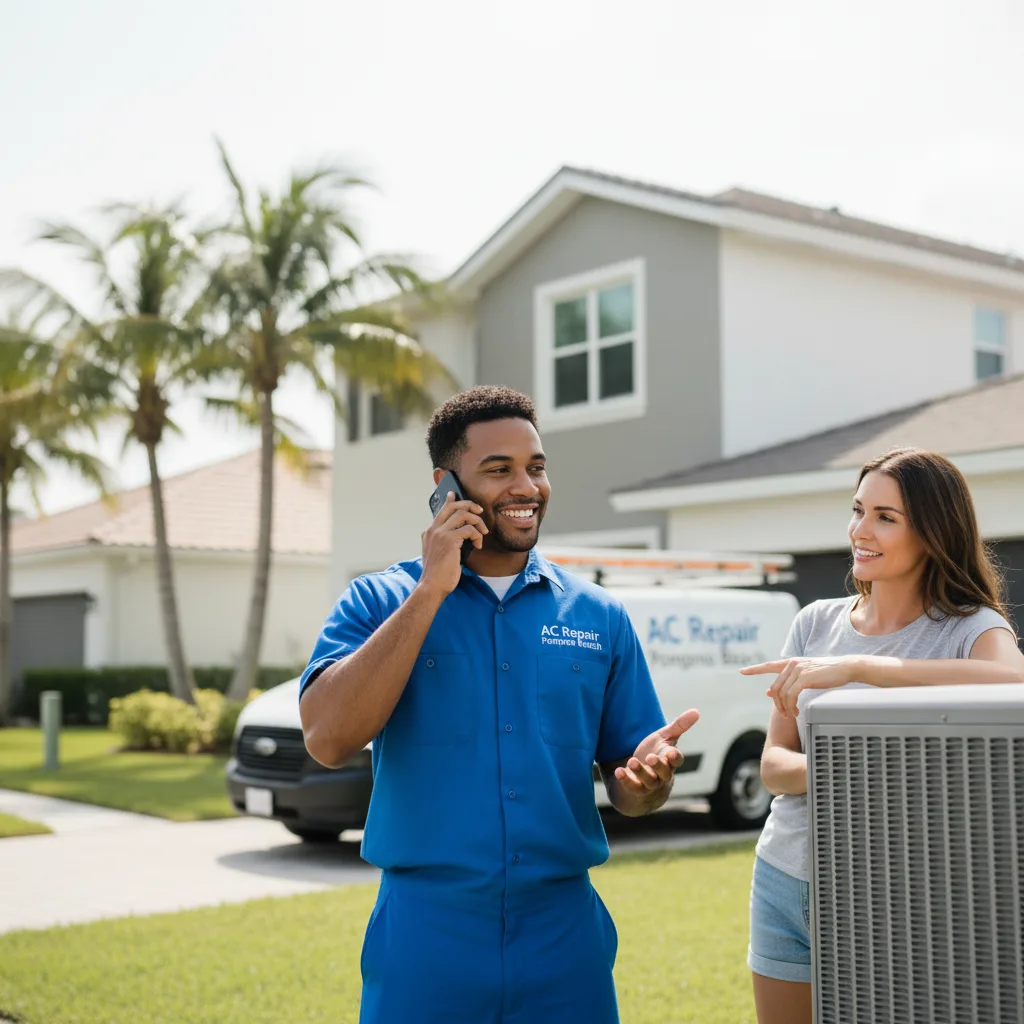 AC Repair Pompano Beach customer support in Grove City